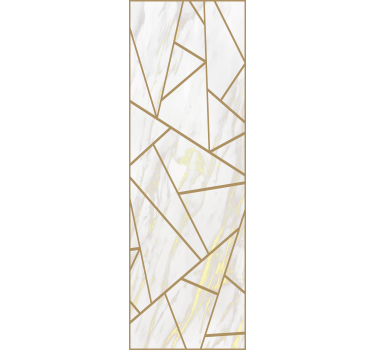 3D Tapete geometrischer glaseffekt - TenStickers
