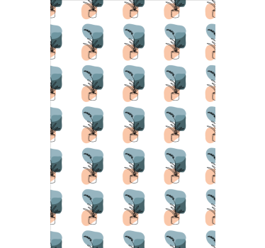 Blumentapete im minimalistischen orchideen design - TenStickers