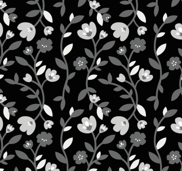 Blumentapete blumenmotiv - TenStickers
