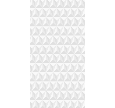 Tapete weiß geometrische wand - TenStickers