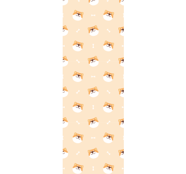 Tapete Katzen katzenartiges lustiges muster - TenStickers