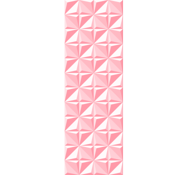 3D Tapete rosa geometrische formen - TenStickers