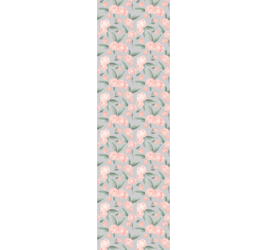Blumentapete elegantes blumenmotiv - TenStickers