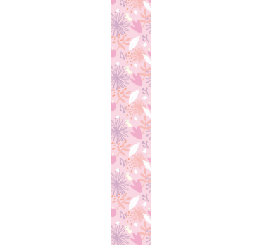 Blumentapete blumenmuster freude - TenStickers