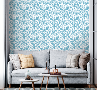 Tapete Blumen Eisblume - TenStickers
